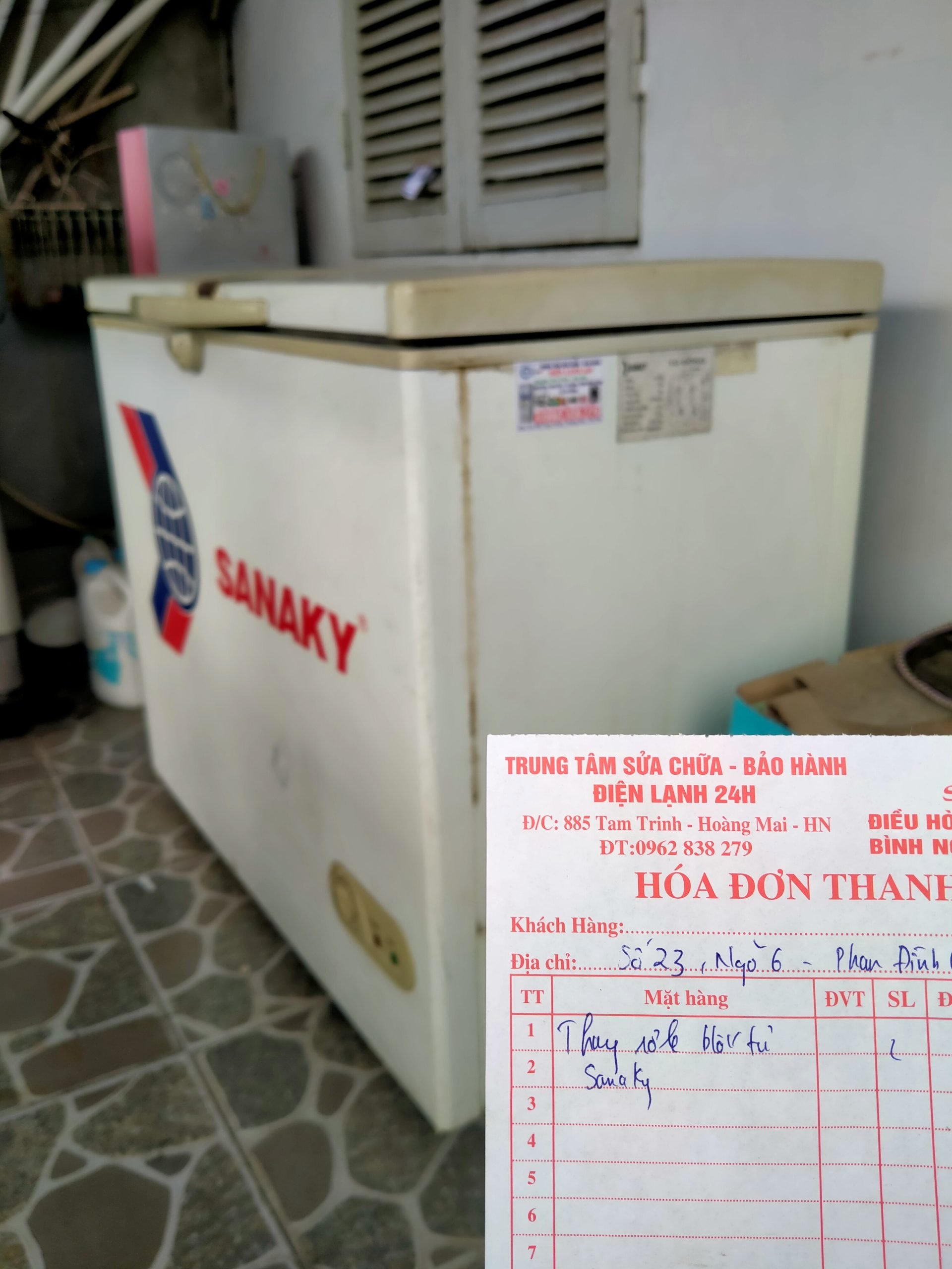 sửa tủ đông tại Hà Nội